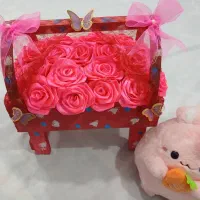 باکس نوزادی ودسته گل