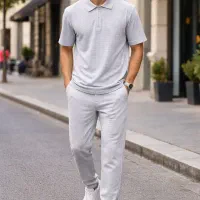 ست بیسکویتی عمده نیم زیپ / پوشاک عمده