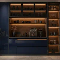 کابینت ماژولار سپنتابرندپاک چوب باقابلیت تعویض درب