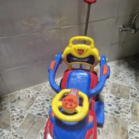 فروش دو عدد ماشین و موتور بچگانه