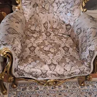 مبلمان ۹ نفره استیل بدون ناهار خوری