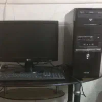 مانیتور ال جی همراه با کیس وکیبرد