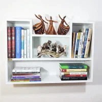 کتابخانه دیواری طرح نیکا