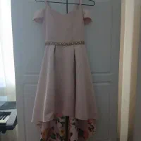 پیراهن مجلسی دخترانه وارداتی ۱۲ تا ۱۴