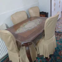 میز نهاری خوری ۴ نفره دست دوم