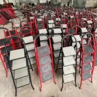 نردبان فلزی تاشو خانگی ورق سنگین این قیمت ۲۰شهریور