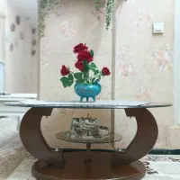 میز جلو مبلی سالم شیشه ۱۰ میل