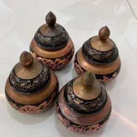 قندان مسی قلم