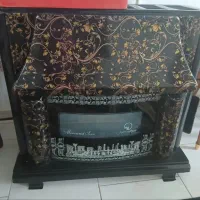 بخاری مروارید سوز طرح شومینه
