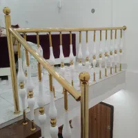 نرده استیل پله