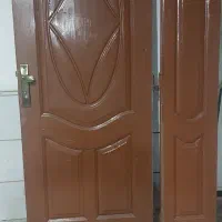 درب چوبی