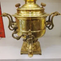 سماور زغالی روسی  قدیمی سالم