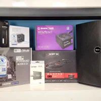کیس کامپیوتراینتل نسل ۱۳ باگرافیکRx580 8gbو