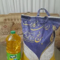 برنج هندی و روغن غنچه