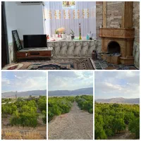 فروش باغ شهری۱هکتاری با خانه۲خوابه و نمای سلطنتی