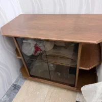 میز تلویزیون خانه ی چوب