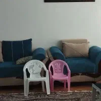 مبل هشت نفره بعلاوه جلو مبلی و عسلی