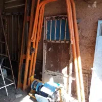 بالابر تخته کار میکسر فرغون جک چهارپایه وبشکه