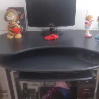 میز کامپیوتر همراه با میز تحریر