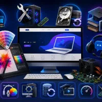 خدمات کامپیوتر ، نصب ویندوز ، تعمیرات ، طراحی سایت