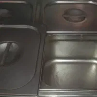 کانترآب گرم همراه با ۸ عدد ظرف بنماری/زیر قیمت