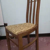 6عدد صندلی چوبی و محکم