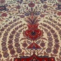 فرش دستباف ۹ متری نقشه خاص نو آکبند ۴۵ رج جهیزیه