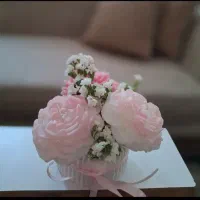 ساخت باکس گل شمعی دکوراتیو مناسب هدیه و دکوری