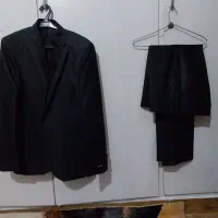 کت شلوار مردانه با پیراهن سفید