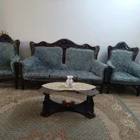 مبل استیل 9نفره همراه میزوعسلی
