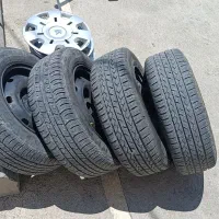چهار حلقه رینگ و لاستیک ۱۴نو
