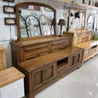 آینه کنسول افرا (چوبکده وفا )