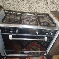 اجاق گاز پنج شعله استیل کارکرده