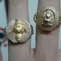 انگشتر طلا و گوشواره