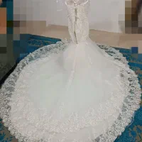 لباس عروس مدل ماهی اروپایی