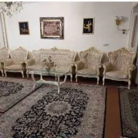 فروش مبل ۹نفره استیل ،دو تخته فرش۶متری