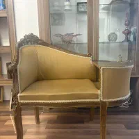 میز صندلی تلفن