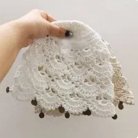 کلاه قلاب بافی تابستونه
