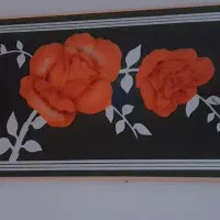 تابلو گل رژ سرخ