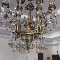 فروش لوستر ۱۵ شاخه برنز