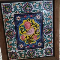 تابلو کاشی هفت رنگ