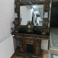 آینه و شمدان دکوری