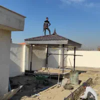 جوشکاری سیار.اجرای اسکلت .شیروانی .آلاچیق.