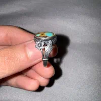 انگشتر نقره فیروزه نیشابور