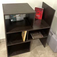 دو عدد کتابخانه کشویی ام دی اف