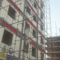 داربست نما بنر زیربتون سوله وسیمان کاری