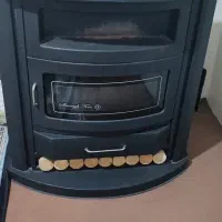 تعدادی وسایل خانه بخاری شومینه و فر گاز