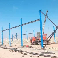 جوشکاری اسکلت ساختمانی و سوله