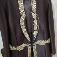 لباس مجلسی سنگ دوزی شده نو