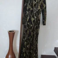 پیراهن مجلسی ماکسی مدل نیلوفری درحدنو